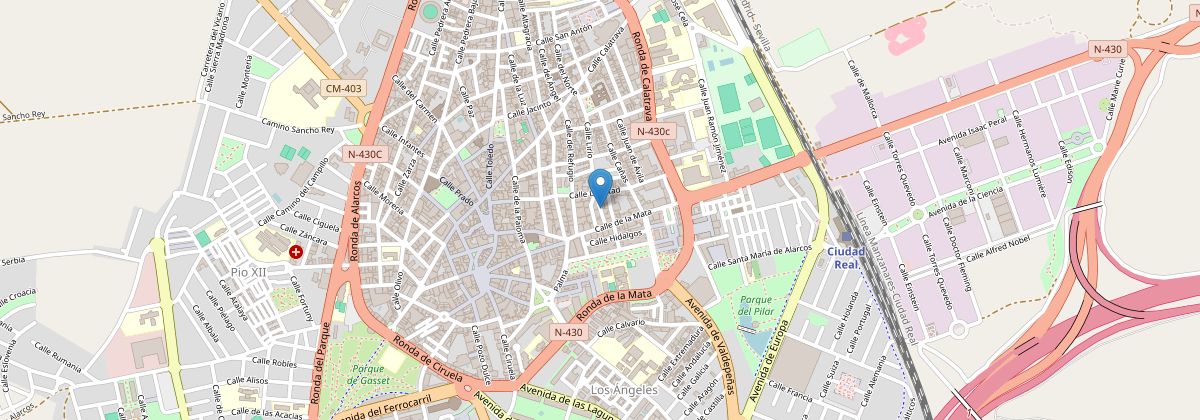 Mapa Ciudad Real